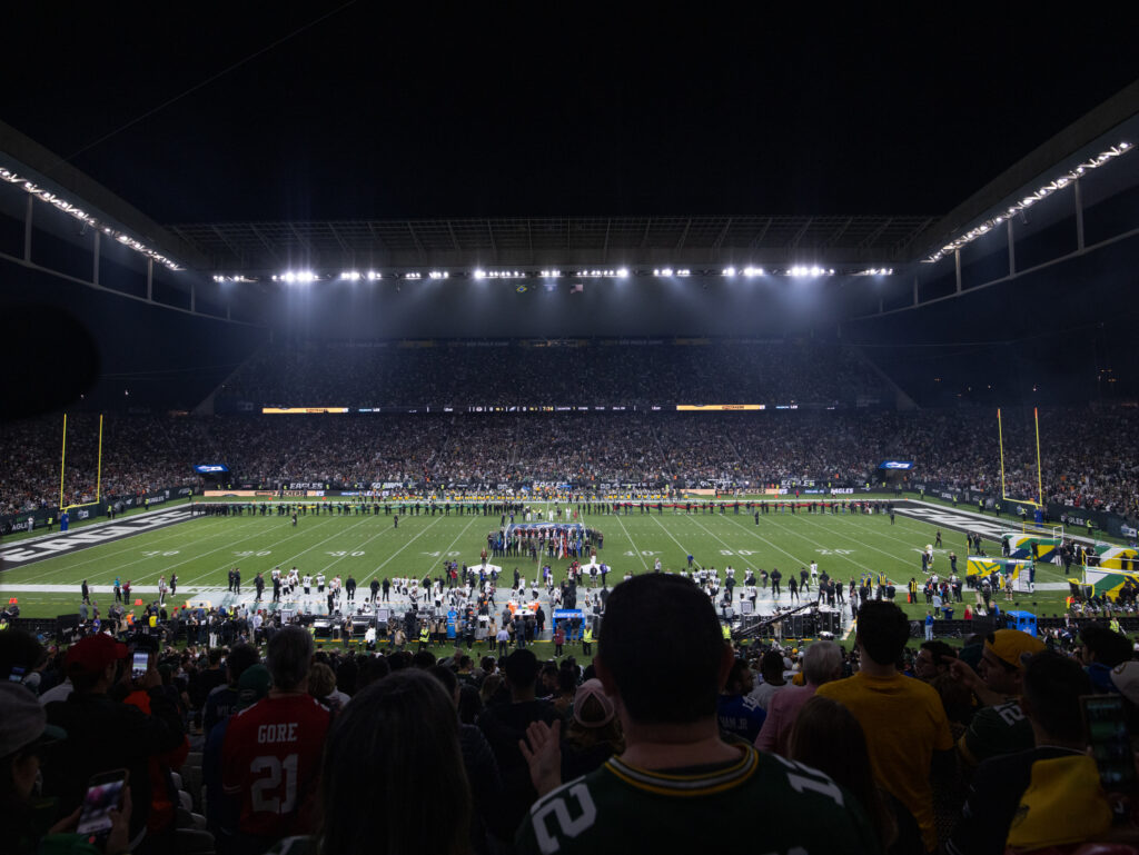 Antes de sediar o segundo São Paulo Game, a Neo Química Arena passou por uma reforma milionária em seu gramado, bancada pela NFL.