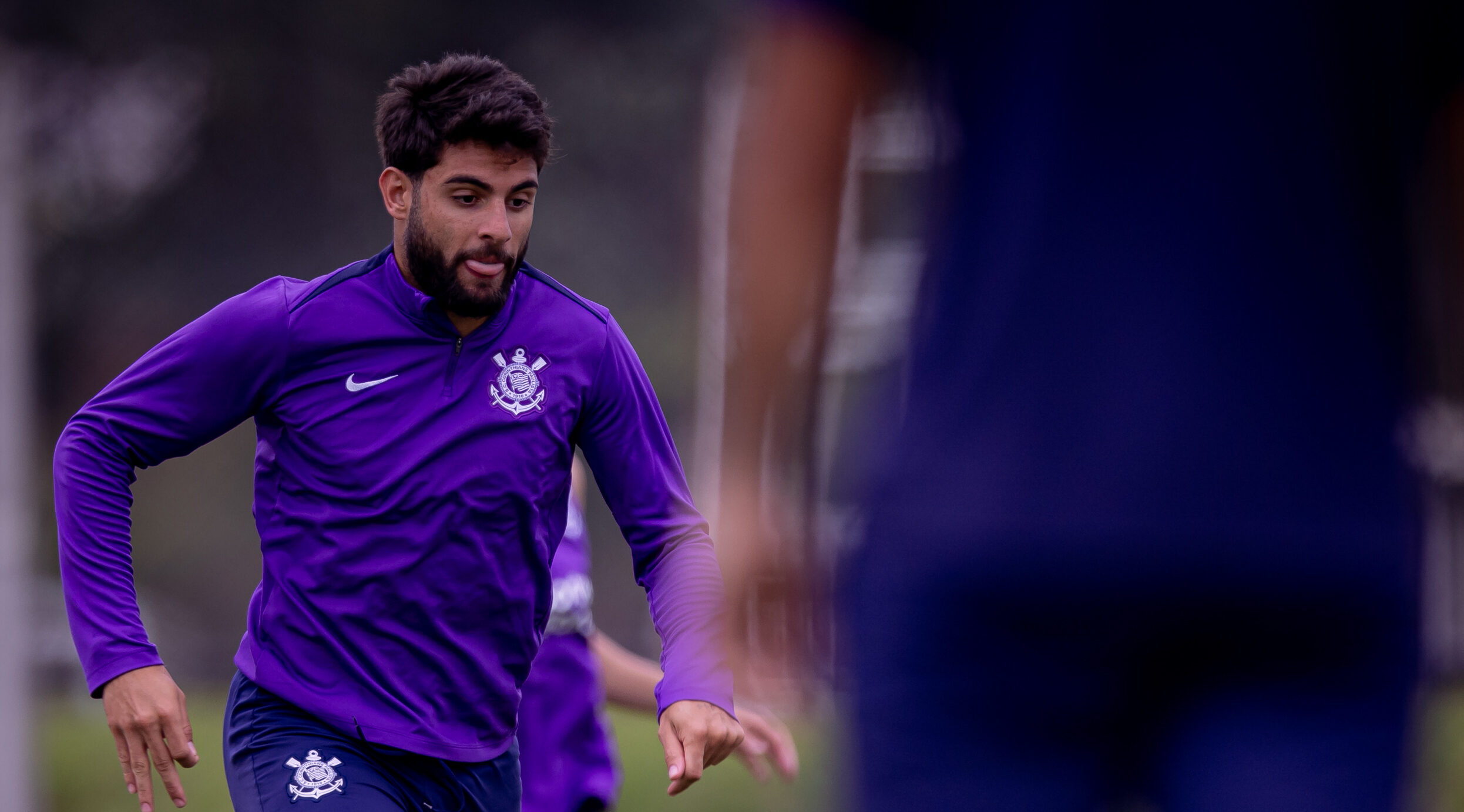 Yuri Alberto em treino