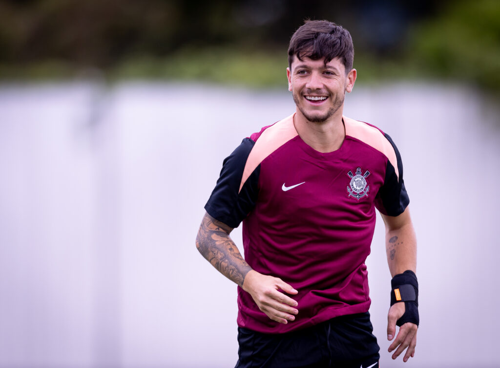 Rodrigo Garro em treino.